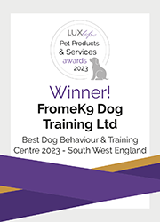 Lux Life Award 2023-Frome K9 Dog Training Ltd Winner